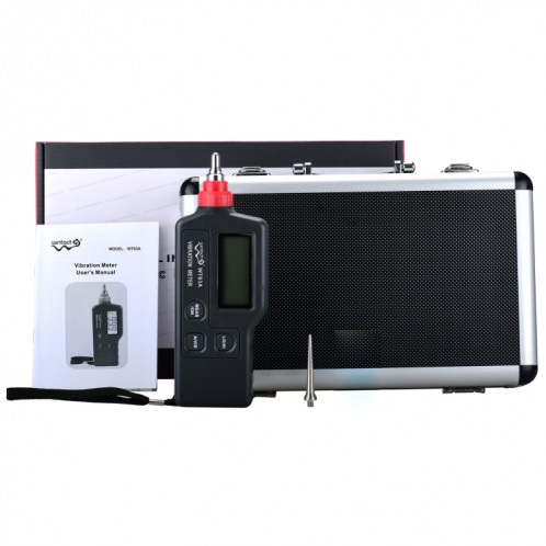 Wintact WT63A Vibration Meter Testeur numérique Vibromètre Analyseur Vitesse d'accélération SW94BR501-08