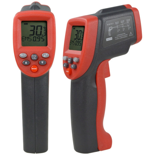 Wintact WT700-50 degrés C ~ 750 degrés C ~ 750 degrés C Thermomètre infrarouge numérique portable portable sans contact portable SW5707827-07