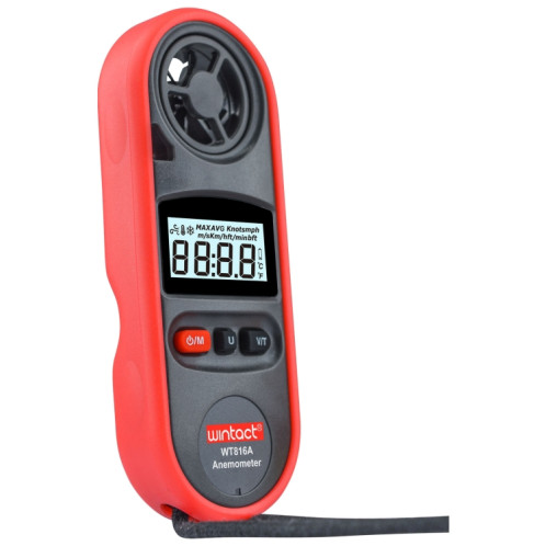 Thermomètre électronique numérique WinTact WT816A Anémomètre SW5708375-08