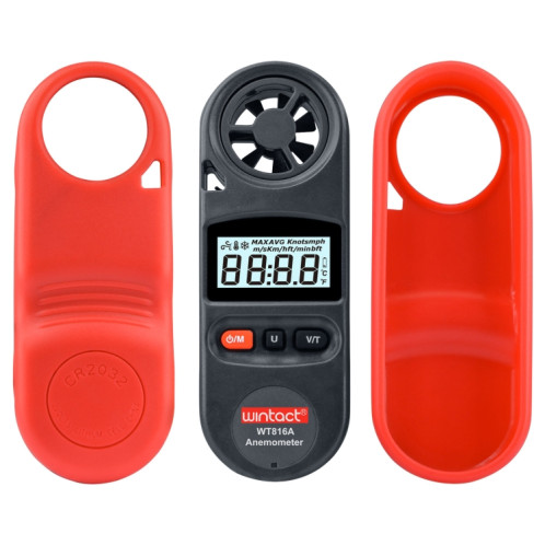 Thermomètre électronique numérique WinTact WT816A Anémomètre SW5708375-08