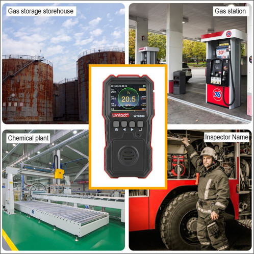 Wintact Wintact WT8800 Alarme de détection de moniteur d'oxygène SW5847715-07
