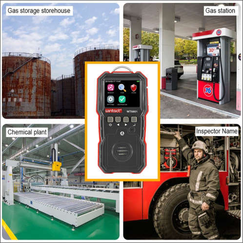 Wintact WINTACT WT8801 Détecteur de gaz combustible combustible SW58481344-07