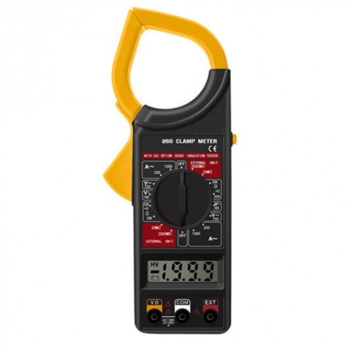 ANENG 266X Multimètre automatique de haute précision de haute précision avec sonnerie (jaune) SA854Y1097-07