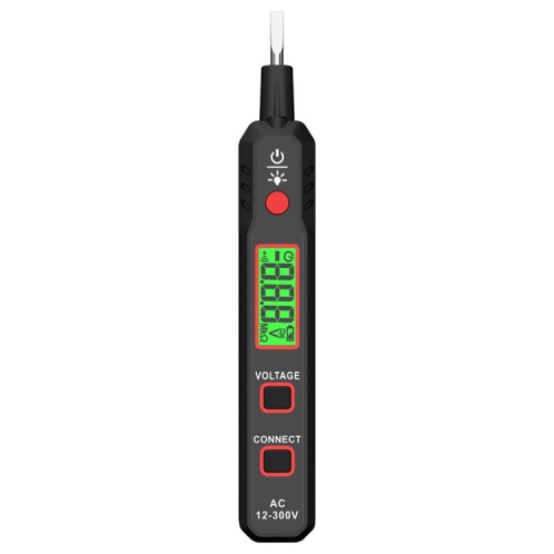 HABOTESA HT89 Type de contact Stylo de test d'alarme sonore et lumineuse à affichage numérique LCD haute sensibilité SH60681917-08