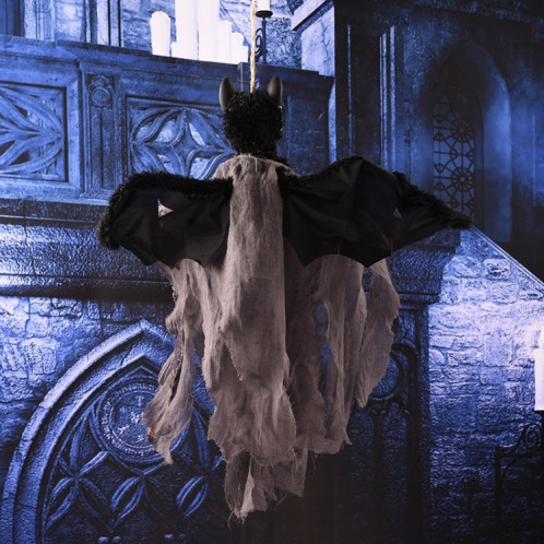 Flying Hanging Ghost Scary Sound et déplacement pour les décorations d'Halloween (Gris) SH352H918-09