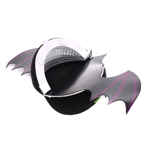 3 PCS / Set Creative Drôle Halloween Citrouille Halloween Chauves-souris Araignée Pendentif Papier Décoration et Accessoires Horreur SH6364615-08