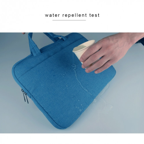 Universel poches multiples portable Oxford chiffon doux portable poignée portable sac de tablette pour 13,3 pouces et ci-dessous Macbook, Samsung, Lenovo, Sony, DELL Alienware, CHUWI, ASUS, HP (bleu) SU571L246-013