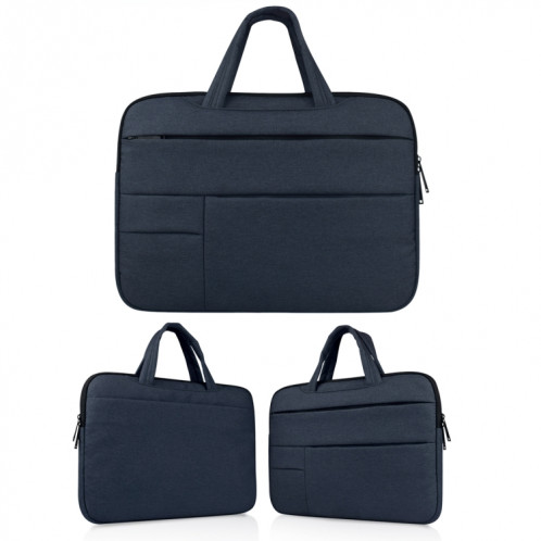 Universel poches multiples portable Oxford tissu doux portable poignée tranquillement portable Tablet Bag, pour 15,6 pouces et ci-dessous Macbook, Samsung, Lenovo, Sony, DELL Alienware, CHUWI, ASUS, HP (marine) SU73NV645-013