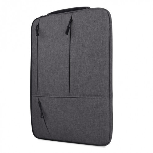 Universel poches multiples portable Oxford chiffon doux portable portable Business Tablet Bag, pour 12 pouces et ci-dessous Macbook, Samsung, Lenovo, Sony, DELL Alienware, CHUWI, ASUS, HP (gris) SU576H1637-014