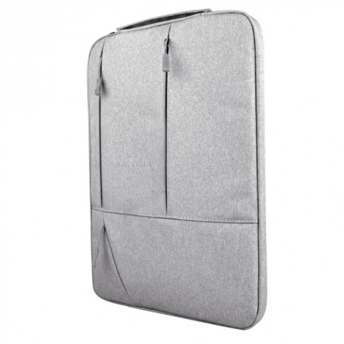 Universel poches multiples portable Oxford chiffon doux portable portable Business Tablet Bag, pour 12 pouces et ci-dessous Macbook, Samsung, Lenovo, Sony, DELL Alienware, CHUWI, ASUS, HP (gris clair) SU76LH1108-014