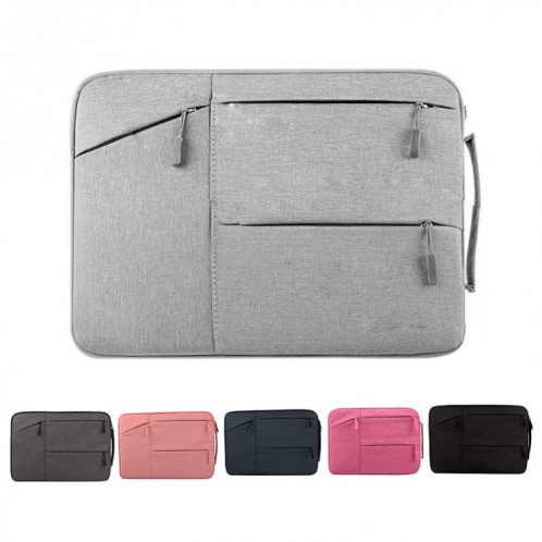 Universel poches multiples portable wearable Oxford tissu doux portable portable simple Tablet Tablet Bag, pour 12 pouces et ci-dessous Macbook, Samsung, Lenovo, Sony, Dell Alienware, CHUWI, ASUS, HP (noir) SU576B1986-014