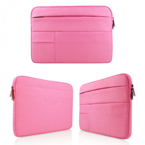 Universal Pocket poches Portable Wearable Oxford tissu doux Portable Portable Tablet Bag, pour 12 pouces et ci-dessous Macbook, Samsung, Lenovo, Sony, Dell Alienware, CHUWI, ASUS, HP (Magenta) SU590M960-012