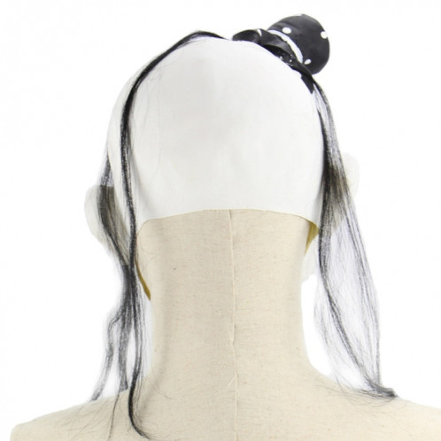 Fête d'Halloween Fête Latex Diable Clown Effrayé Masque Couvre-chef, Avec Cheveux SH6899676-06