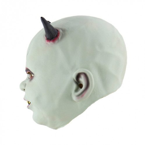 Fête d'Halloween Fête Latex Diable Vampire Masque Effrayé Couvre-chef SH6934720-05