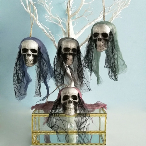 3 PCS Halloween Décorations Bar KTV Scène Disposition Props Bubble Crâne Ornements Suspendus, Livraison De Style Aléatoire SH69441552-07
