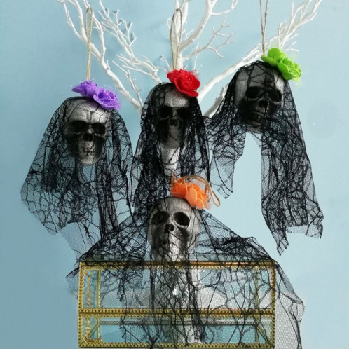 3 PCS Halloween Décorations Bar KTV Scène Disposition Props Bubble Crâne Ornements Suspendus, Livraison De Style Aléatoire SH69441552-07