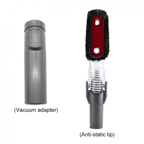 XD995 2 en 1 Kits de tête d'aspiration flexible antistatique outil de poche D928 D907 pour Dyson V6 aspirateur SH70341705-04