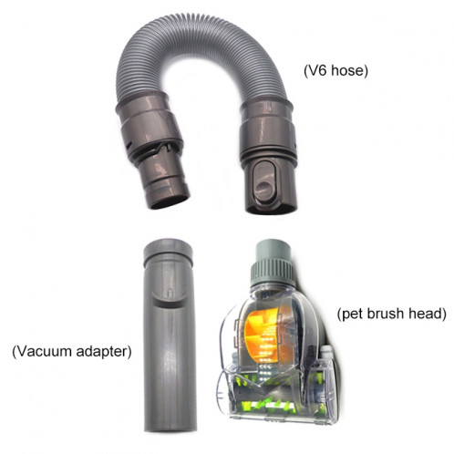 XD993 3 en 1 outil de poche anti-acariens Kits de tête d'aspiration D920 D928 D923 pour Dyson V6 aspirateur SH7036674-04