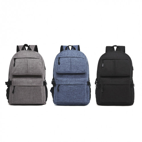 Sac à dos pour ordinateur portable universel multifonctions en tissu Oxford avec sac à dos avec port de chargement USB externe, taille: 46x32x12cm, pour Macbook de 15,6 pouces et moins, Samsung, Lenovo, Sony, Alienware SH117H713-010