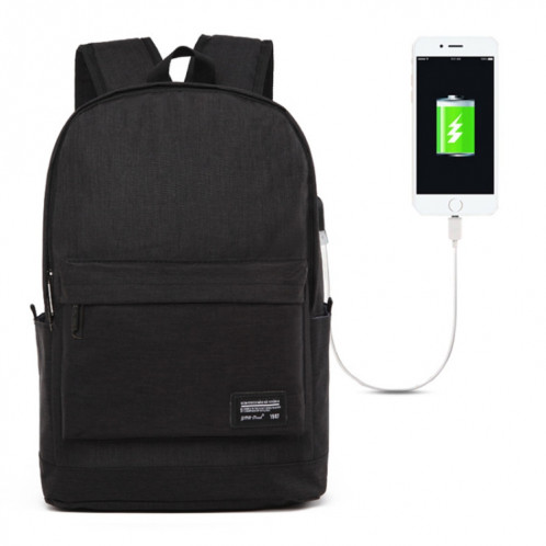 Sac à dos pour ordinateur portable universel multifonctions en tissu Oxford avec sac à dos avec port de chargement USB externe, taille: 45x31x16cm, pour Macbook de 15,6 pouces et moins, Samsung, Lenovo, Sony, Alienware SH125B446-010