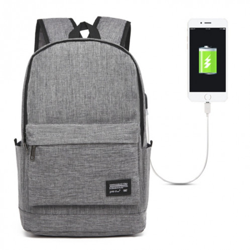 Sac à dos pour ordinateur portable universel multifonctions en tissu Oxford avec sac à dos avec port de chargement USB externe, taille: 45x31x16cm, pour Macbook de 15,6 pouces et moins, Samsung, Lenovo, Sony, Sony, SH125H680-010