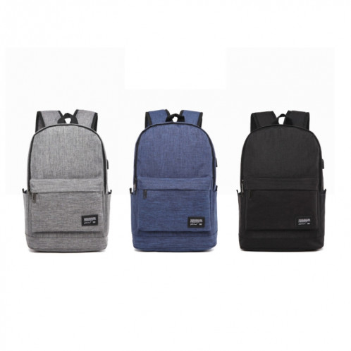 Sac à dos pour ordinateur portable universel multifonctions en tissu Oxford avec sac à dos avec port de chargement USB externe, taille: 45x31x16cm, pour Macbook de 15,6 pouces et moins, Samsung, Lenovo, Sony, Alienware SH125B446-010