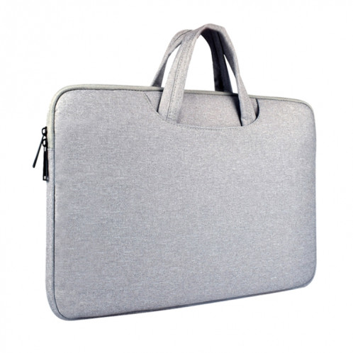Sac à bandoulière portable à l'épaule résistant à l'usure respirant, pour 12 pouces et ci-dessous Macbook, Samsung, Lenovo, Sony, DELL Alienware, CHUWI, ASUS, HP (gris) SS130H1527-014