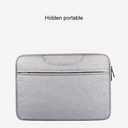 Sac à bandoulière portable respirant à l'épaule résistant à l'usure, pour 14 pouces et ci-dessous Macbook, Samsung, Lenovo, Sony, DELL Alienware, CHUWI, ASUS, HP (Noir) SS132B753-014