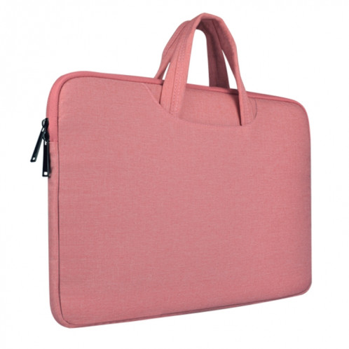 Sac à bandoulière portable à l'épaule résistant à l'usure respirant, pour 15,6 pouces et ci-dessous Macbook, Samsung, Lenovo, Sony, DELL Alienware, CHUWI, ASUS, HP (rose) SS133F211-014