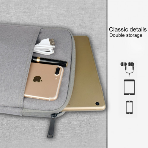 ND00 8 pouces Antichoc Tablet Liner Housse Sac Poche, Pour iPad Mini 1/2/3/4 (Rose) SN138F467-012