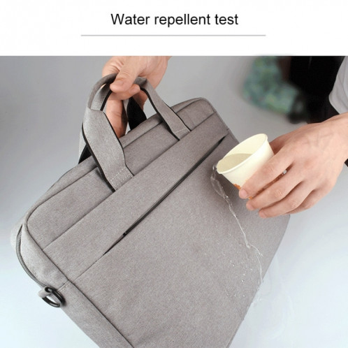 Sac à bandoulière pour ordinateur portable à bandoulière, pour épaule de 14,0 pouces et moins, Samsung, Lenovo, Sony, DELL Alienware, CHUWI, ASUS, HP (gris foncé) SH51DH1918-013