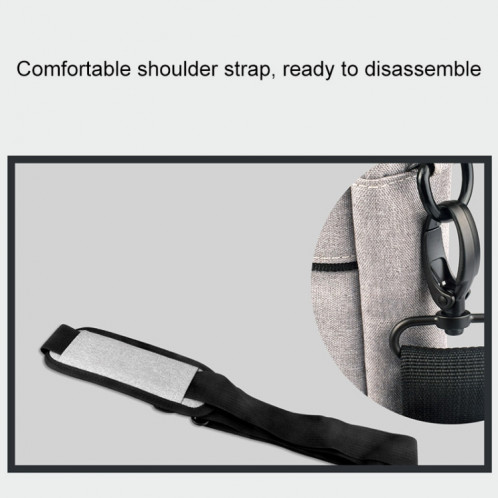 Respirable résistant à l'usure mince et léger mode épaule sac à main portable Zipper avec bandoulière, pour 14,0 pouces et ci-dessous Macbook, Samsung, Lenovo, Sony, Dell Alienware, CHUWI, ASUS, HP (rose) SR151F461-013