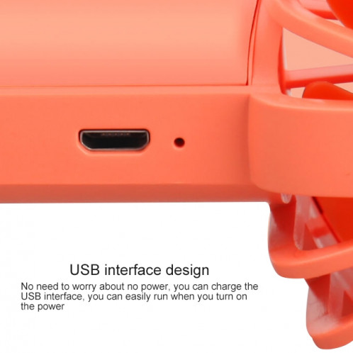 Original Xiaomi VH multifonctions Portable Mini USB de charge petit ventilateur de poche avec contrôle de 3 vitesses (Gris Bleu) SX60GB1376-013