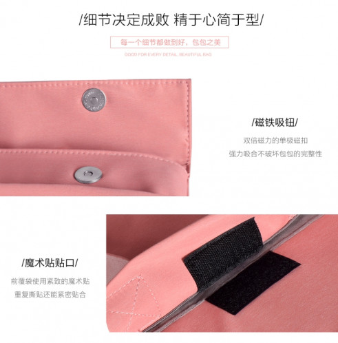 Universel Wearable Oxford chiffon doux poignée portable Tablet Bag, pour 15,4 pouces et ci-dessous Macbook, Samsung, Lenovo, Sony, DELL Alienware, CHUWI, ASUS, HP (gris) SU600H510-010