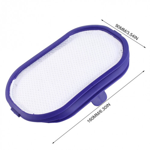 XD938 Crépine 3 en 1 x 2 + brosse de nettoyage pour accessoires d'aspirateur Dyson DC30 / DC31 / DC44 / DC56 SH78141292-04