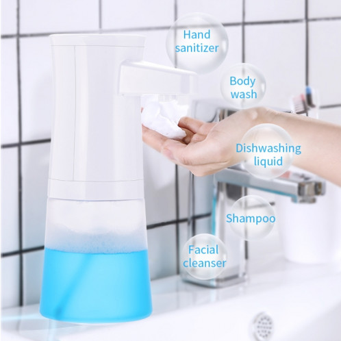 Distributeur automatique de savon en mousse pour lave-mains en mousse à induction intelligente, capacité: 350 ml (blanc) SH836W273-012