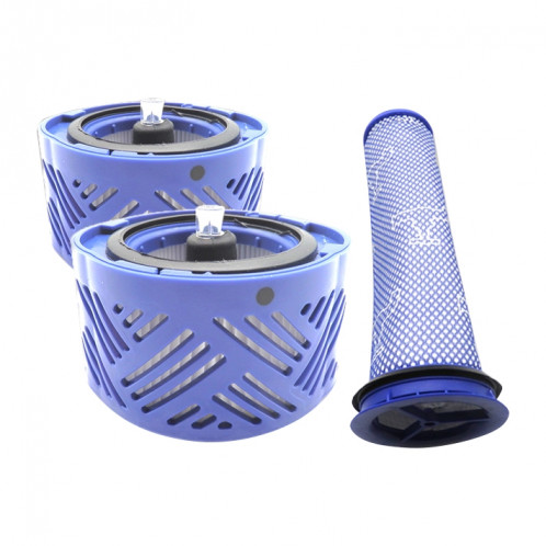 XD957 Noyau arrière du filtre 3 en 1 x 2 + préfiltre pour accessoires d'aspirateur Dyson V6 SH78761348-03