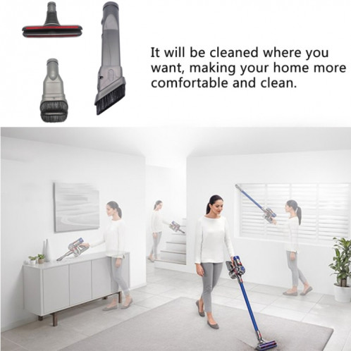XD982 Brosse de rechange pour outil portatif 3 PCS D926 D927 D929 pour aspirateur Dyson SH7891836-05