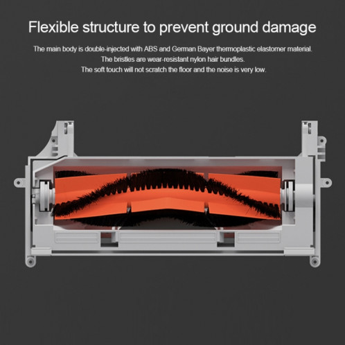 Edge Main Rolling Brush Haipa Filter Screen Element Sweeping Robot Accessories for Xiaomi SH8231888-011