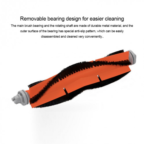 Edge Main Rolling Brush Haipa Filter Screen Element Sweeping Robot Accessories for Xiaomi SH8231888-011