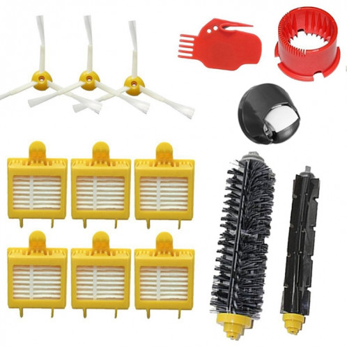 Accessoires de robot de balayage Brosse latérale de brosse à rouleau Haipa Filtre Accessoires Set pour irobot 700 Series SH8251850-07