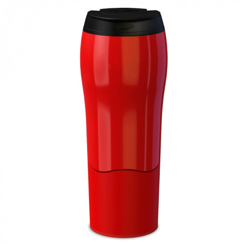 Portable Mighty Mug Solo Travel Coffee Herbal Ice Tea Tasse de boisson gazeuse Tasse de bouteille d'eau, capacité: 550 ml (rouge) SH698R1143-05