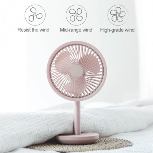 Xiaomi Mijia SOLOVE USB ventilateur de bureau électrique dortoir de bureau mini ventilateur, avec contrôle de 3 vitesses (noir) SX706B195-012