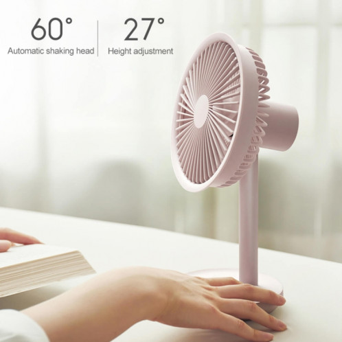 Xiaomi Mijia SOLOVE USB ventilateur de bureau électrique dortoir de bureau mini ventilateur, avec contrôle de 3 vitesses (noir) SX706B195-012