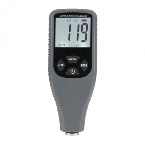 Outils de jauge d'épaisseur de peinture de revêtement numérique 2 en 1 RZ240 ferreux et non ferreux (gris) SH796H653-07