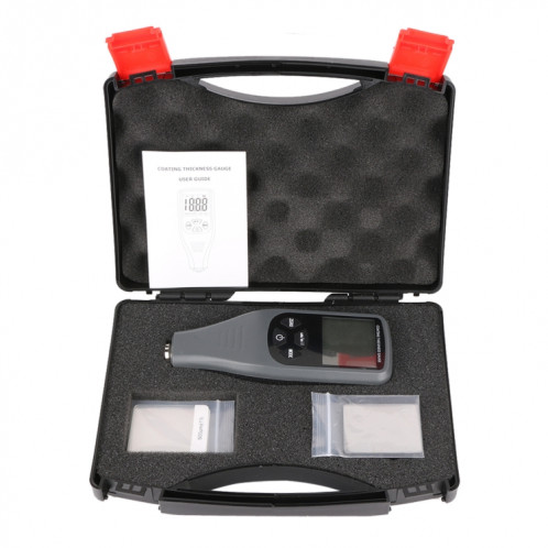 Outils de jauge d'épaisseur de peinture de revêtement numérique 2 en 1 RZ240 ferreux et non ferreux (gris) SH796H653-07