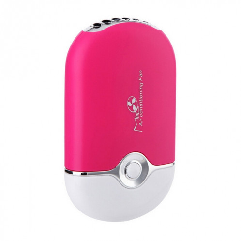 Mini-climatiseur de charge portable USB Mini-ventilateur de poche réfrigéré (magenta) SH889M206-07