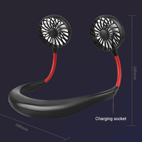 Ventilateur extérieur à LED Creative Mini Type de cou suspendu SH932F229-012