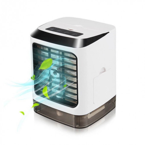 Mini ventilateur de bureau humidificateur ventilateur de climatisation ventilateur de pulvérisation hydratant (blanc) SH938W1342-013