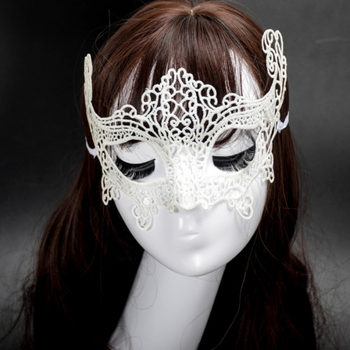 Mascarade halloween fête danse sexy lady masque de renard en dentelle (noir) SH973B136-05
